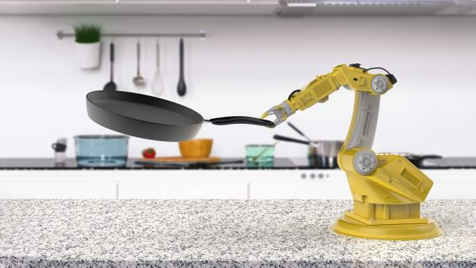 机器人厨师烹饪