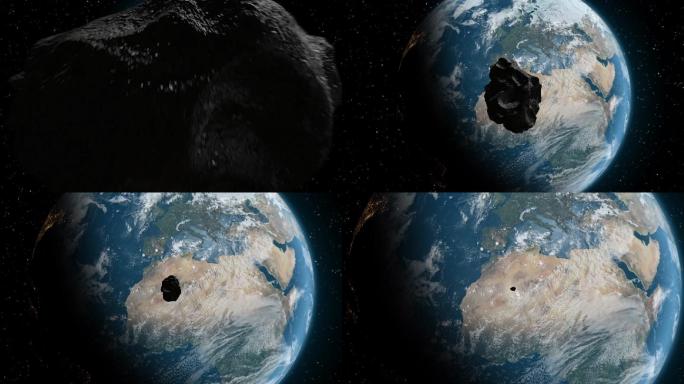 陨石撞击地球流浪地球动画陨石撞地球动画三
