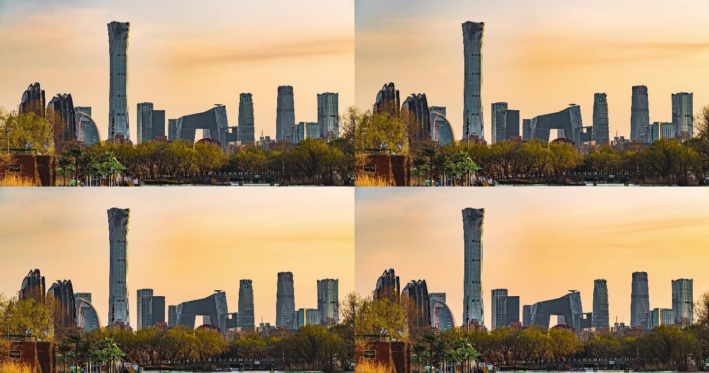 北京CBD全家桶延时摄影