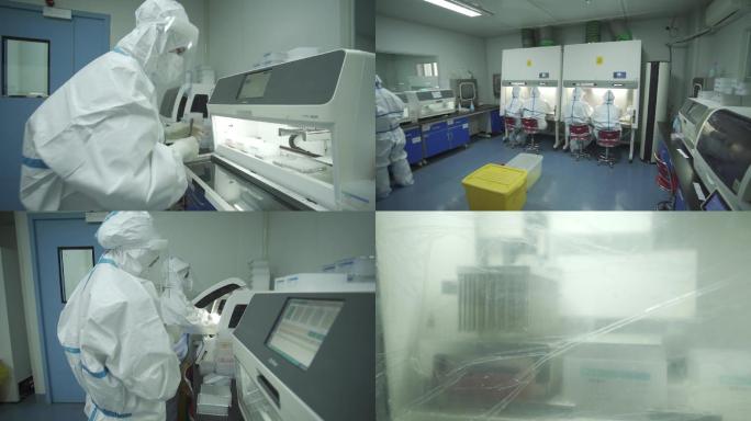 PCR核酸检测实验室内部实拍