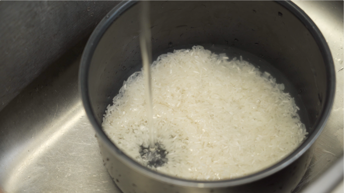 洗米淘米电饭煲煮饭