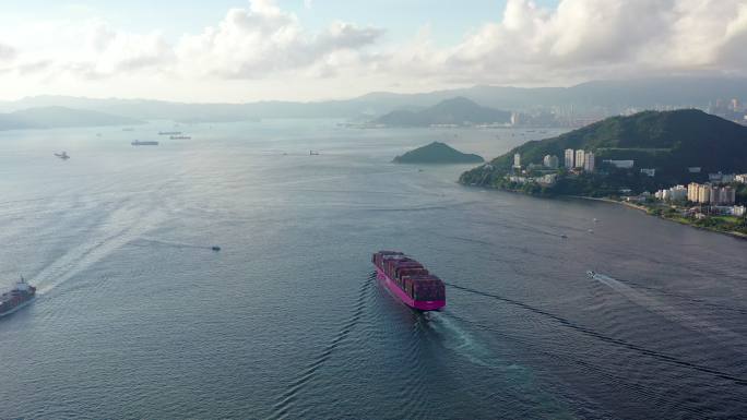 中国香港南海集装箱船