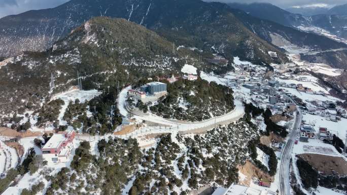 【正版素材】云南香格里拉飞来寺景区