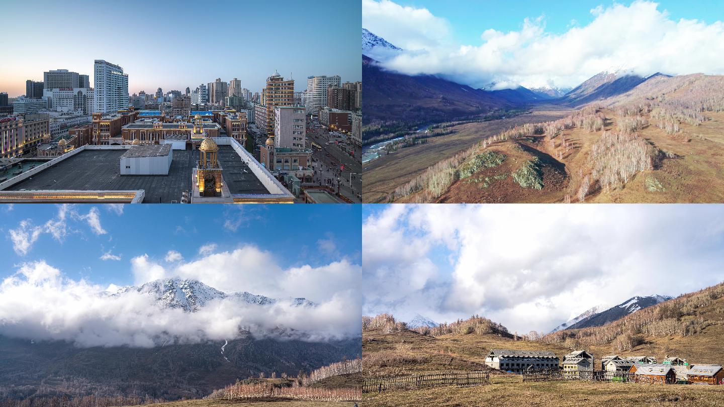 新疆北疆经典线路风景合集