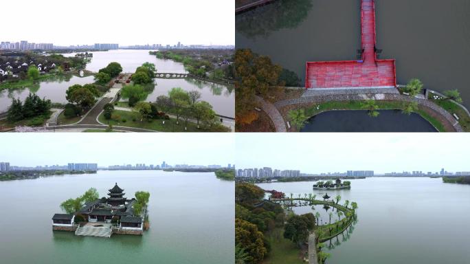 苏州石湖春天樱花盛开