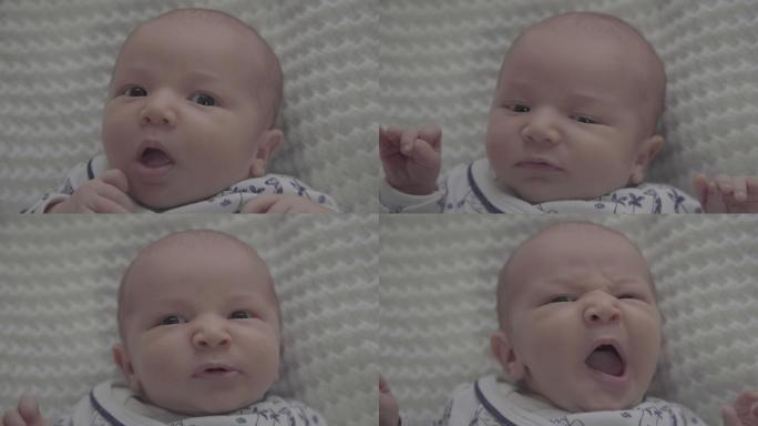 哭泣的婴儿婴幼儿宝宝广告新生命