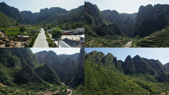 08甘肃定西漳县贵清山山体山形地貌地形