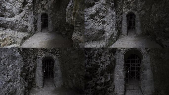 地下的洞穴地下党地牢天牢监狱关押