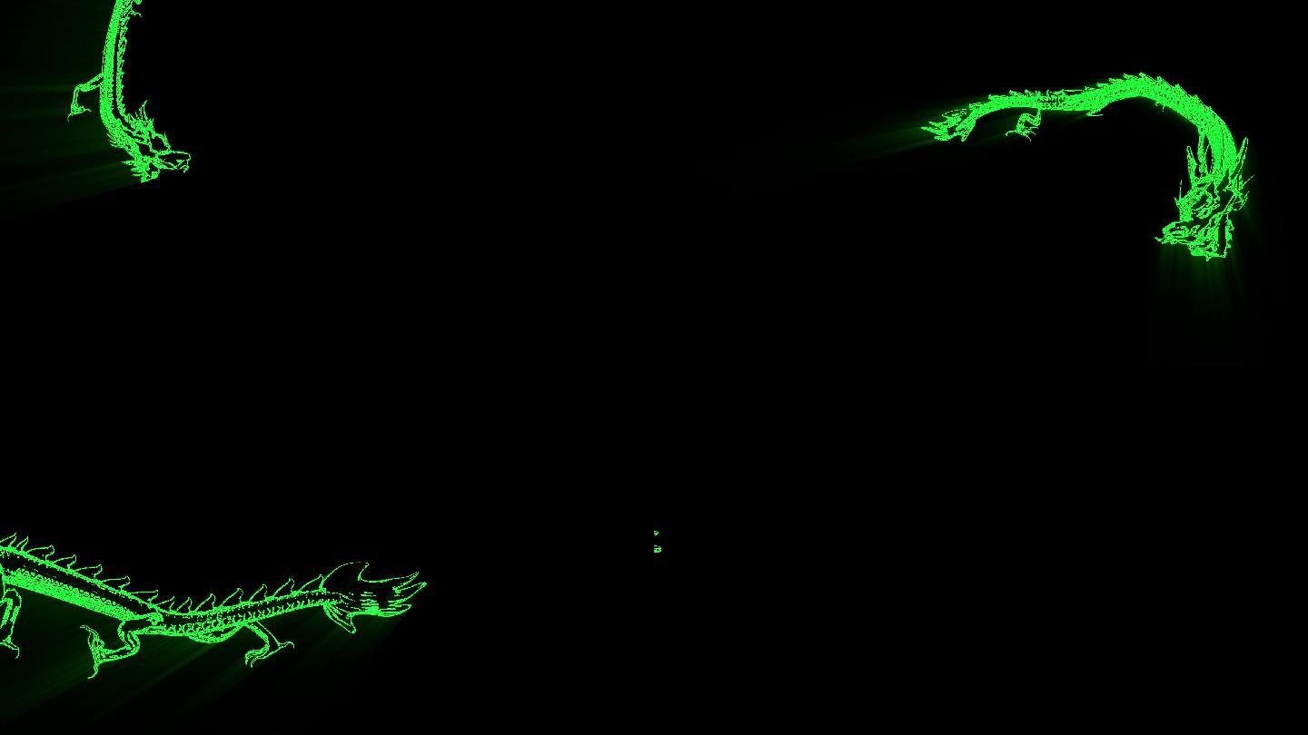 激光龙-激光山体投影龙