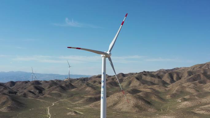 三峡 风机 风力发电 清洁能源 环保航拍