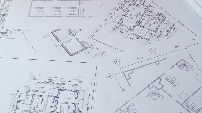 建筑平面图建筑设计师室内装修设计设计图纸