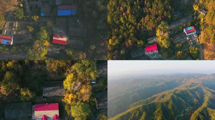 大别山秋天落霞4K