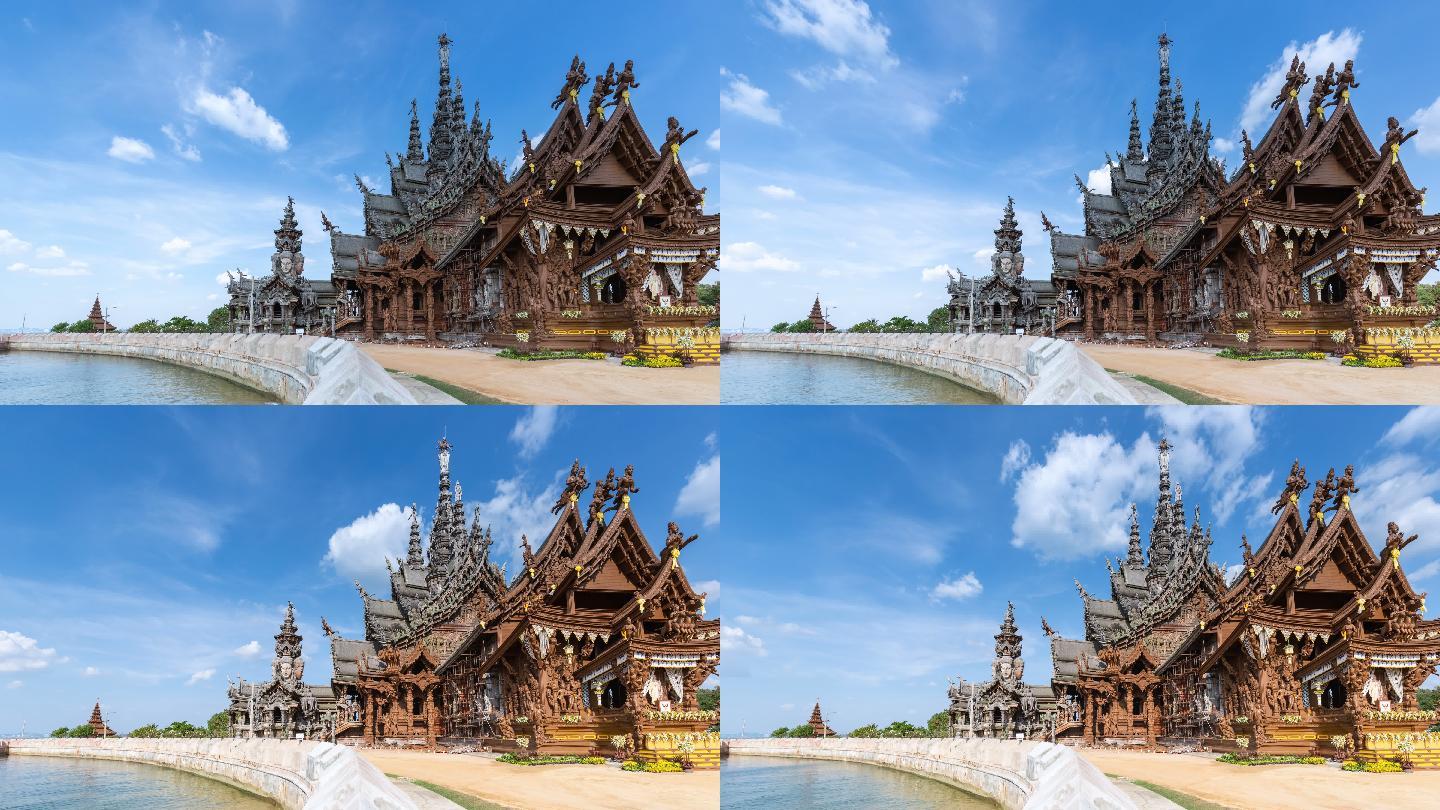 泰国真理圣殿延时