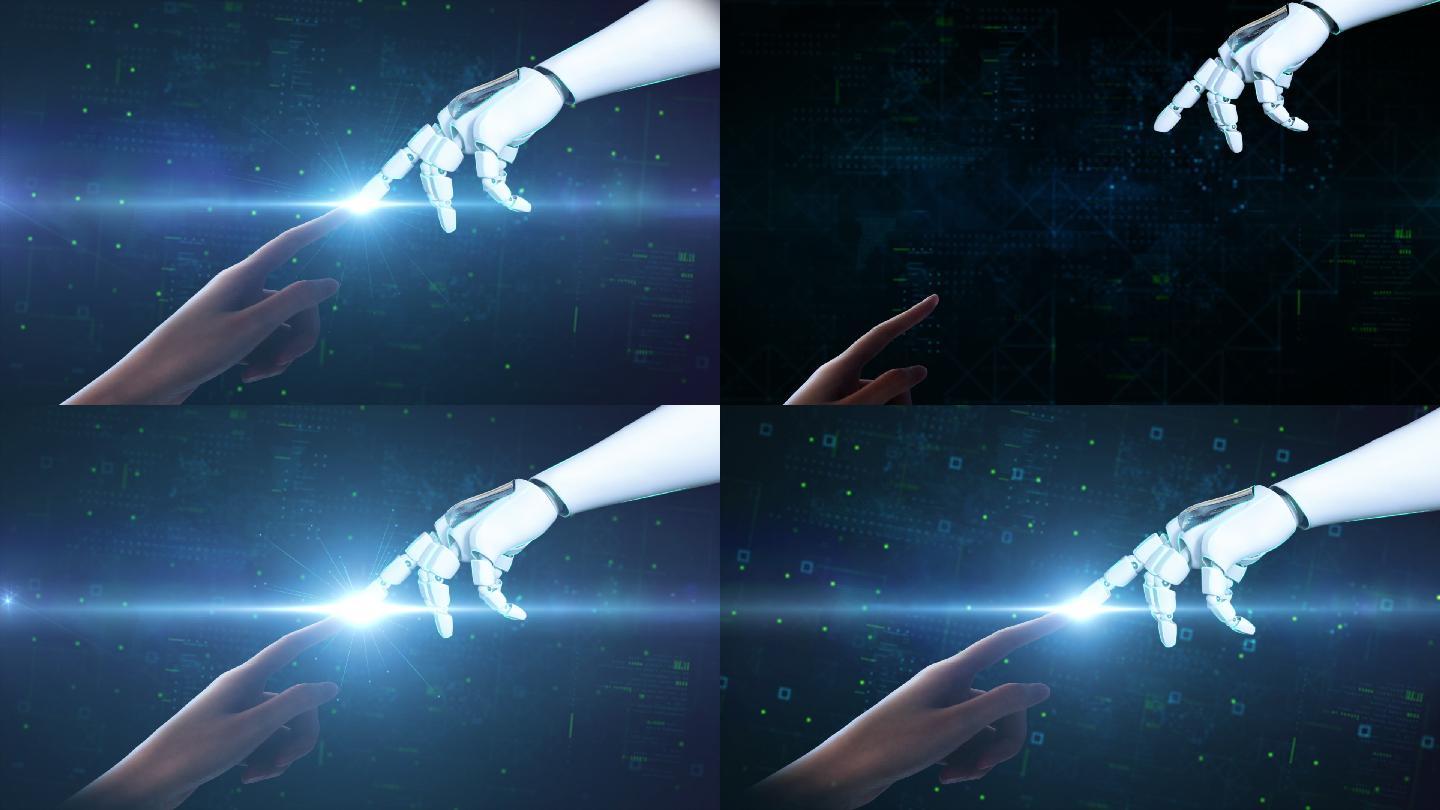 科技连接未来手触碰_2组
