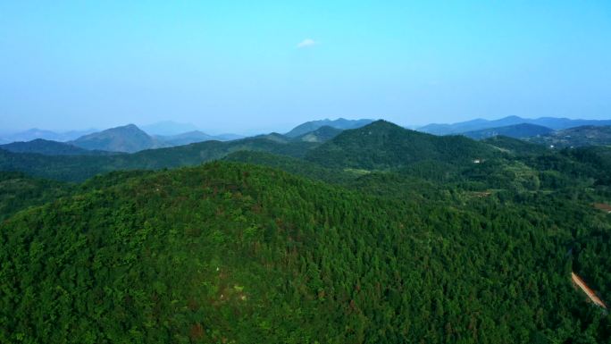 大山航拍素材