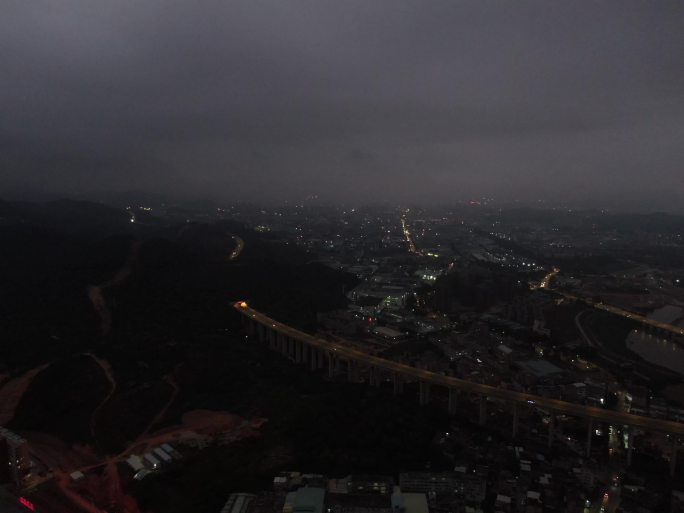 东莞清溪夜景（延时）