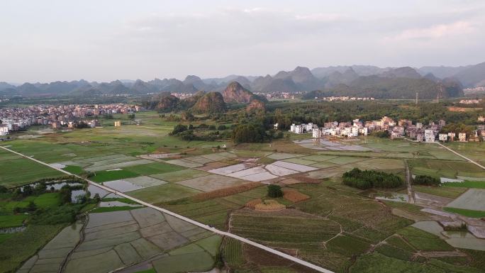 2k航拍宁远十里画廊风景区喀斯特地貌