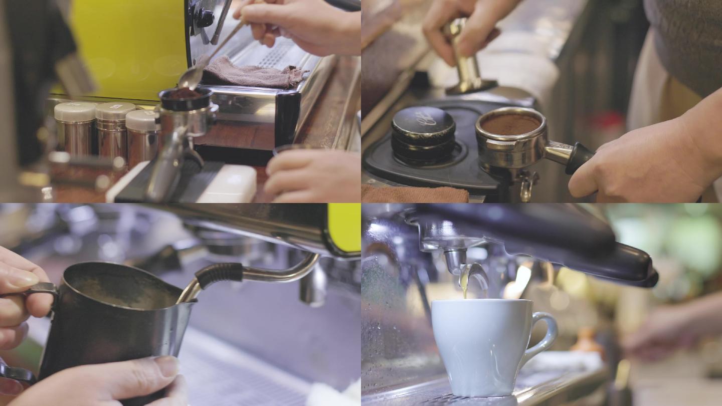 冲咖啡制作过程