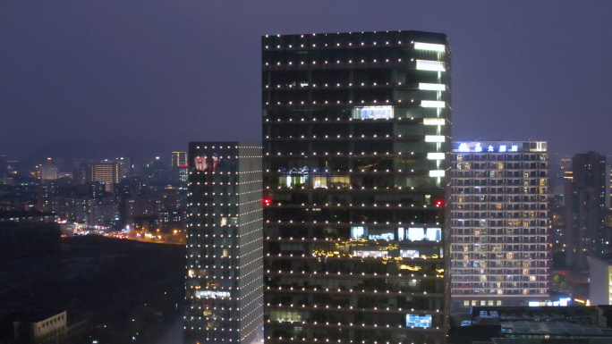 杭州市拱墅区大悦城购物中心夜景