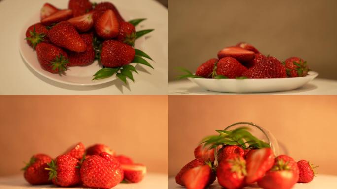 水果草莓广告视频