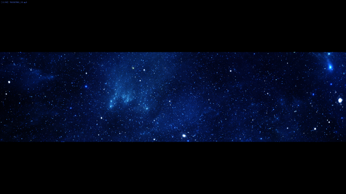 8k超宽屏星云粒子穿梭
