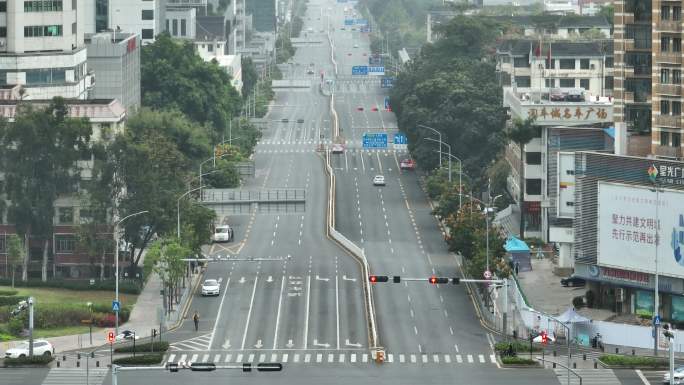 红岭中路空景航拍