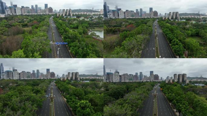 红荔路空景航拍