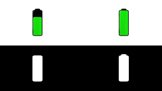 3d渲染电池图标