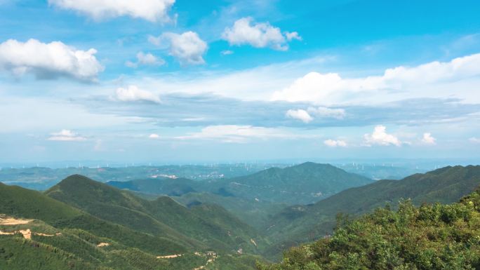 湖南郴州泗洲山自然风光变焦拍摄