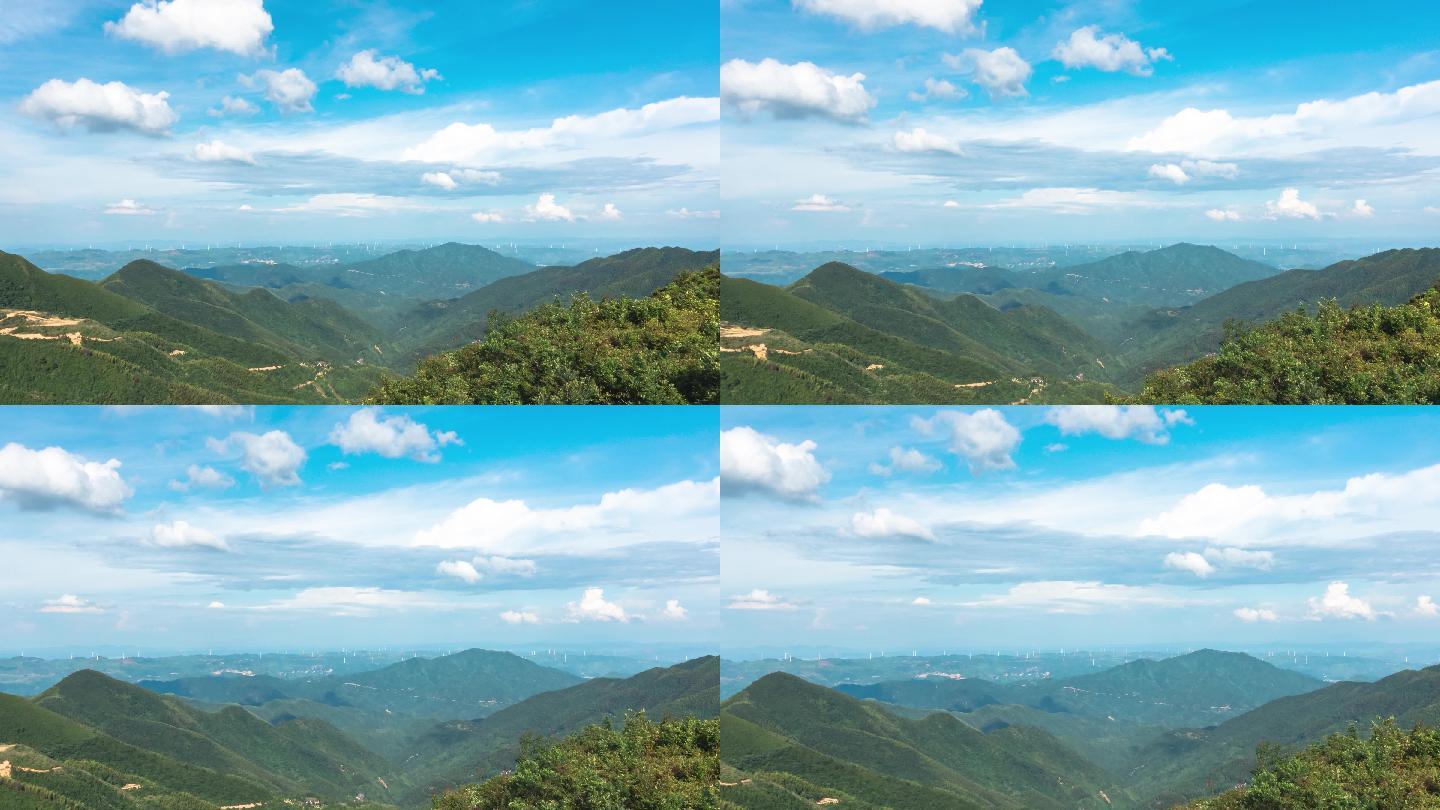 湖南郴州泗洲山自然风光变焦拍摄