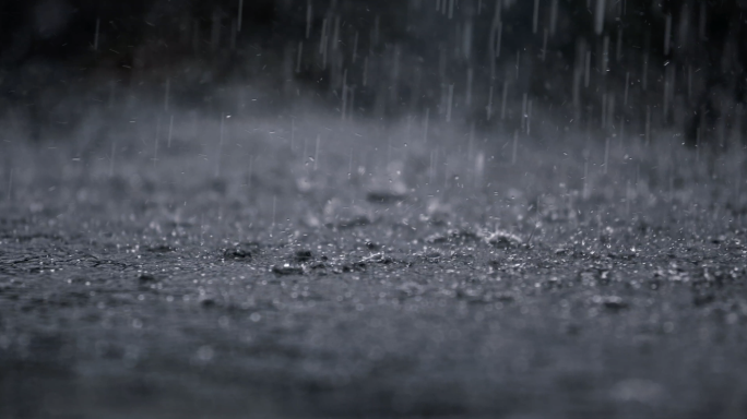 4k 雨水 下雨 暴雨 倾盆大雨 风雨