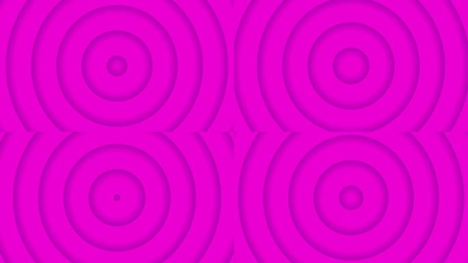 圆环动画抽象背景数字电脑圆形无限循环涟漪