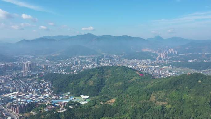 宁德古田县航拍