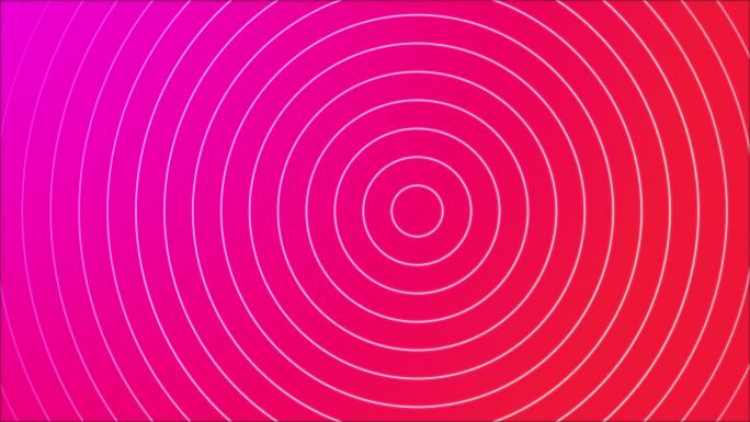抽象波圆红粉色背景