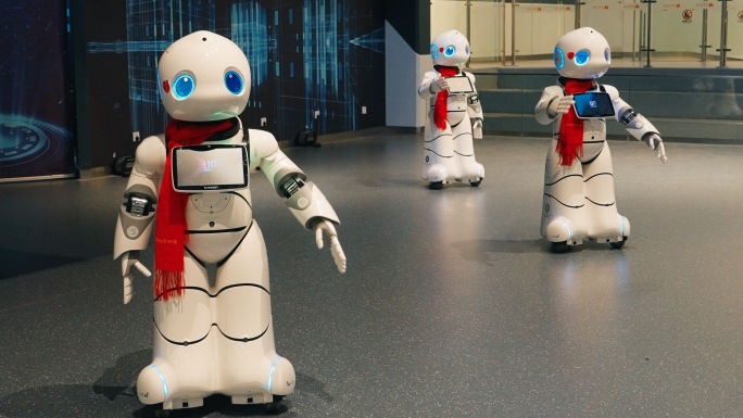 博物馆机器人舞蹈