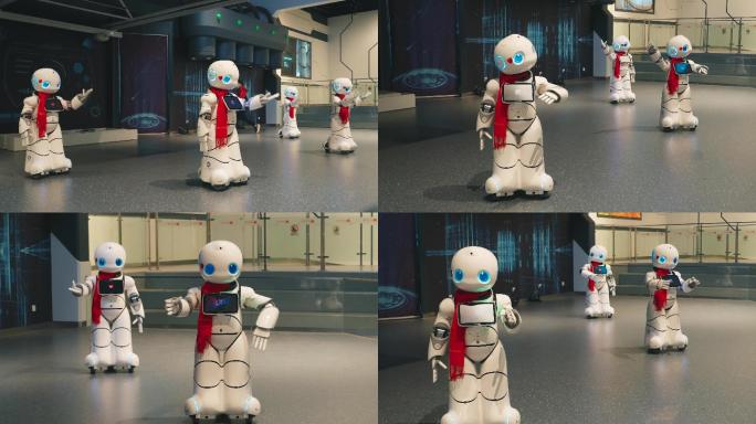 博物馆机器人舞蹈