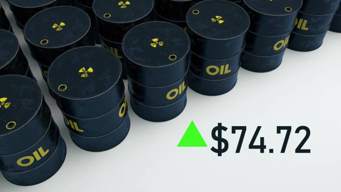 油桶价格上涨信息展示模板企业宣传工业