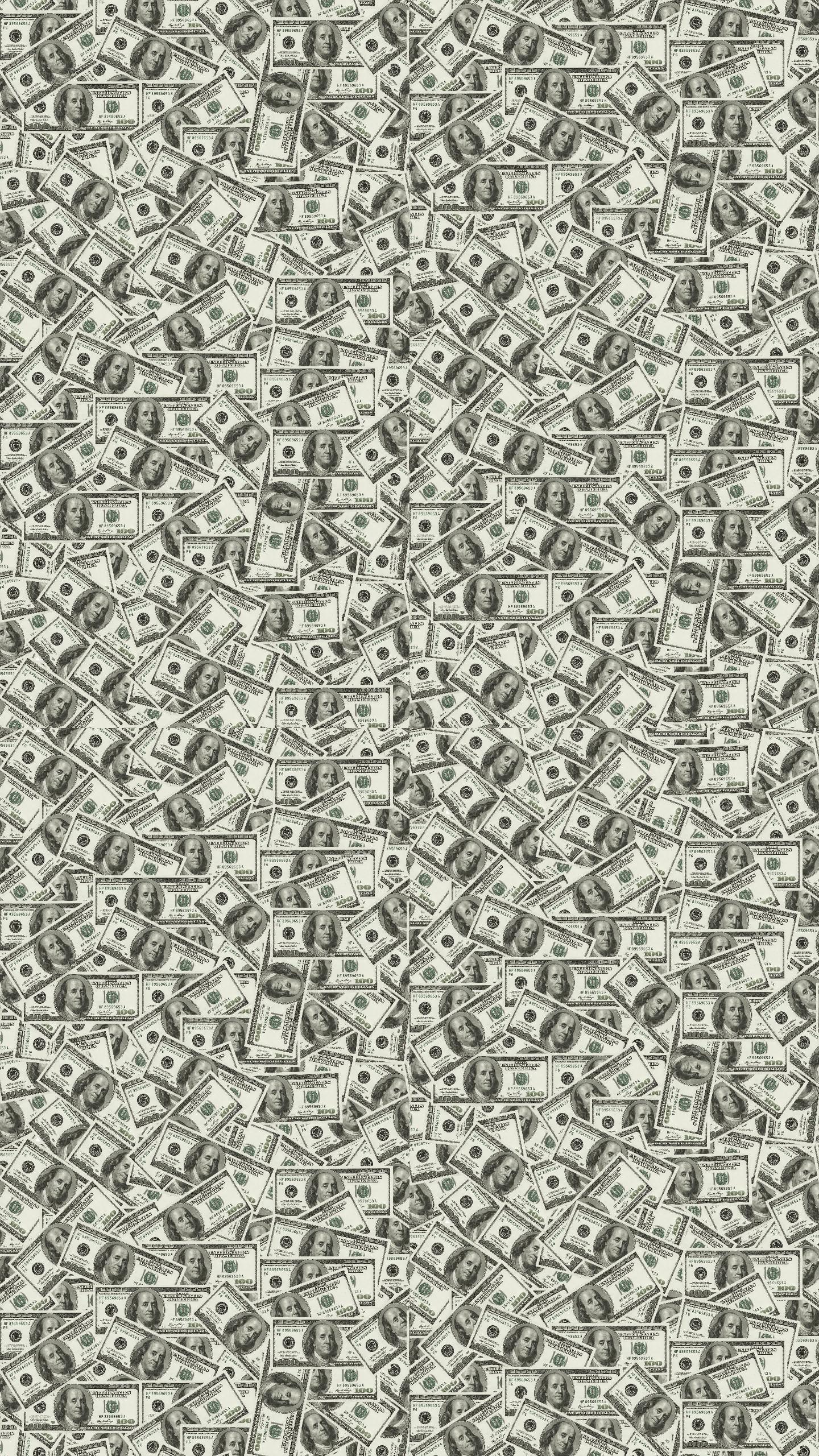 美国100美元钞票