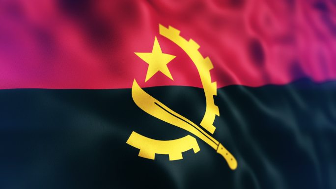 安哥拉国旗背景党政