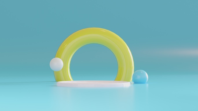 浮球的动画特效动画合成元素光效