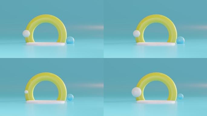 浮球的动画特效动画合成元素光效
