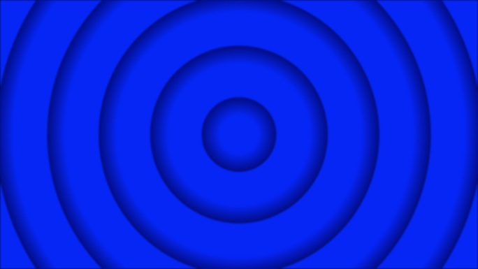 蓝色干净圆环动画抽象背景