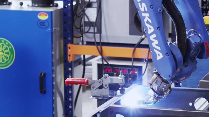 焊接机器人  自动化生产 高科技生产