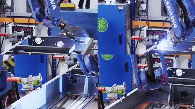 焊接机器人  自动化生产 高科技生产