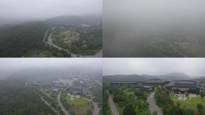 沈阳绿地铂瑞酒店航拍空镜