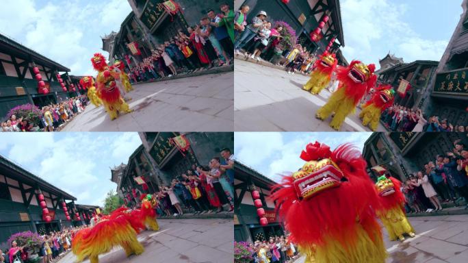 狮舞  舞狮  传统文化  舞台