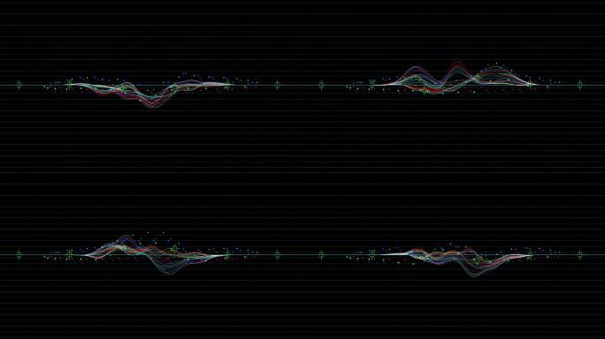 3D移动金融曲线图表