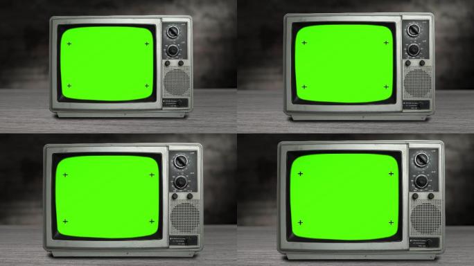 老电视绿屏绿幕4K