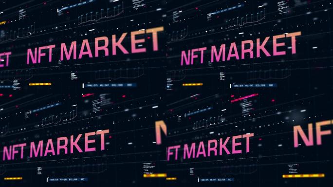 NFT技术背景web3.0区块链市场元素