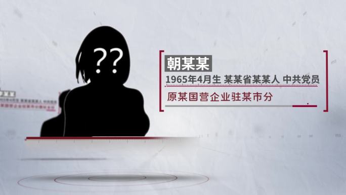 反腐 警示 纪委嫌疑人介绍C02